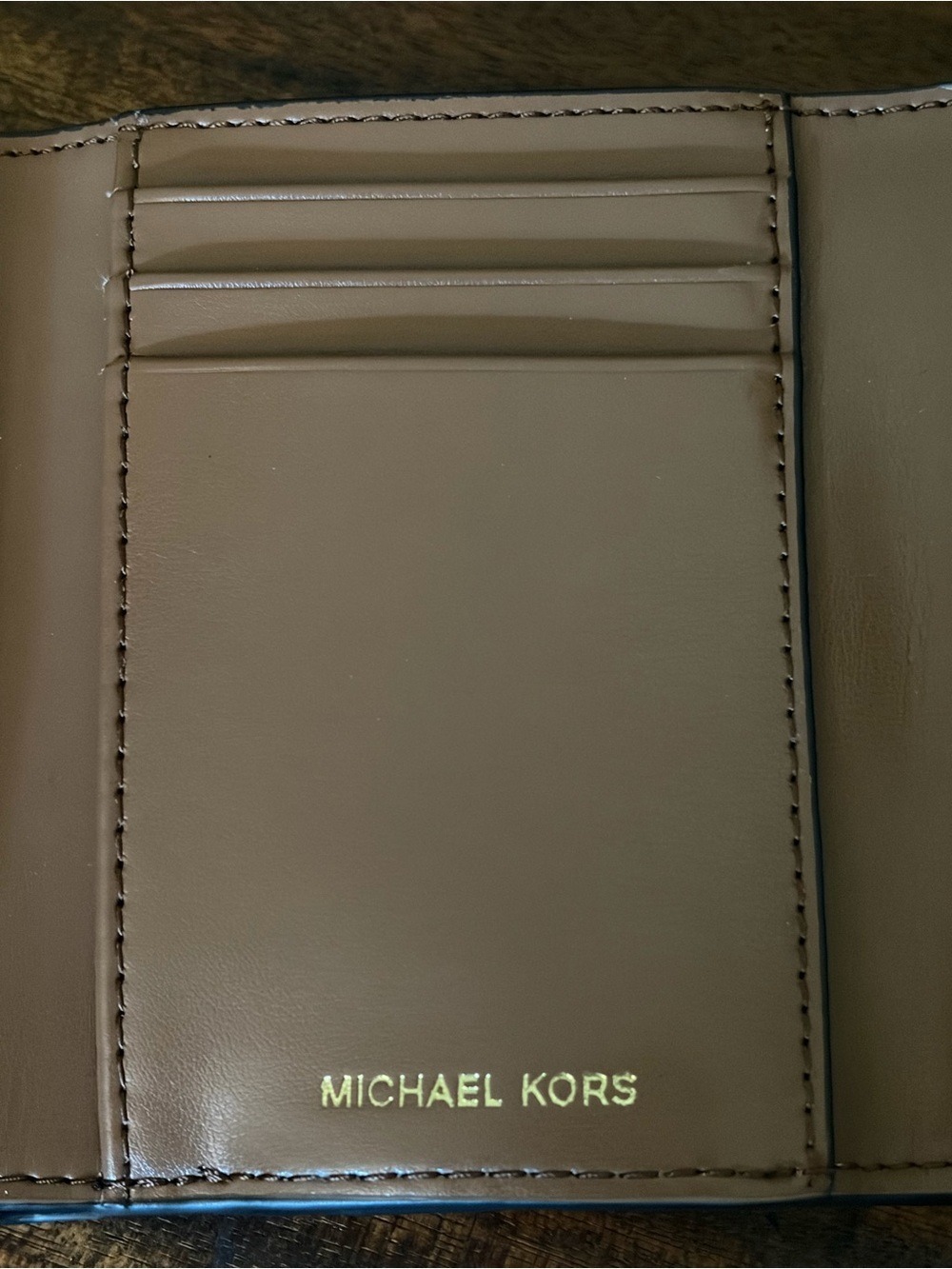 Michael Kors Jet Set Charm Wallet NWT • Brown MK Logo • Zip Around - Picture 6 of 11